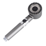 High Pressure Handheld Shower Head with Filter 1/2in Universal Interface 3 Spray Mode Bathing Shower Head - Close-Up Angle