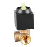 Shower Mixer Valve Wall Mount Concealed Rough In Kit Bathroom Tub Copper Faucet Single Function Square 3 Way Black - Top-Down View