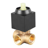 Shower Mixer Valve Wall Mount Concealed Rough In Kit Bathroom Tub Copper Faucet Single Function Square 3 Way Black - 45-Degree Angle
