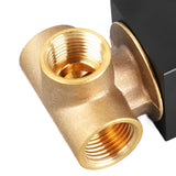 Shower Mixer Valve Wall Mount Concealed Rough In Kit Bathroom Tub Copper Faucet Single Function Square 3 Way Black