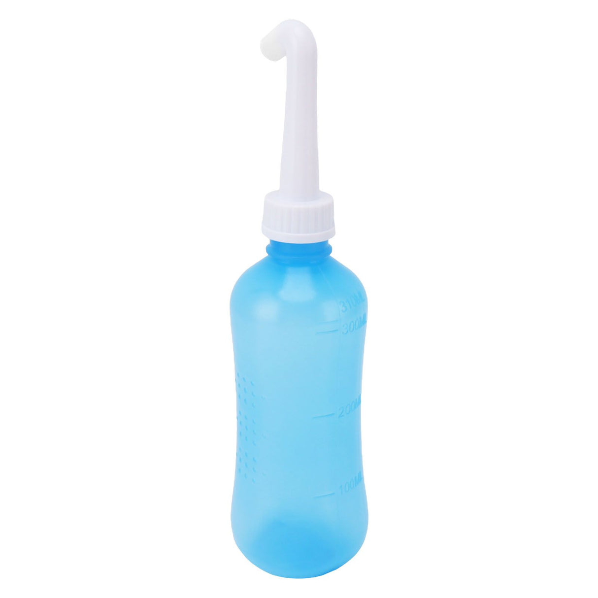 Nasal Irrigation Manual Sinus Rinse Bottle Pressure Nose Wash Cleaner for Children Adults Kids 310ml+Single Hole Head +Five Hole Head