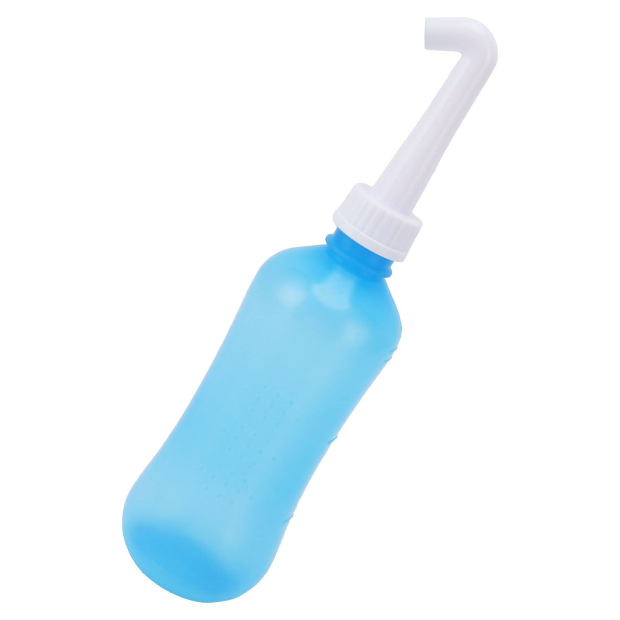 Nasal Irrigation Manual Sinus Rinse Bottle Pressure Nose Wash Cleaner for Children Adults Kids 310ml+Single Hole Head +Five Hole Head