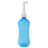 Nasal Irrigation Manual Sinus Rinse Bottle Pressure Nose Wash Cleaner for Children Adults Kids 500ml+ Single Hole Head - Side View
