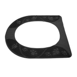 Four Season Universal Toilet Seat Cover Washable Silicone Non Slip Toilet Seat Cover Pad Grey