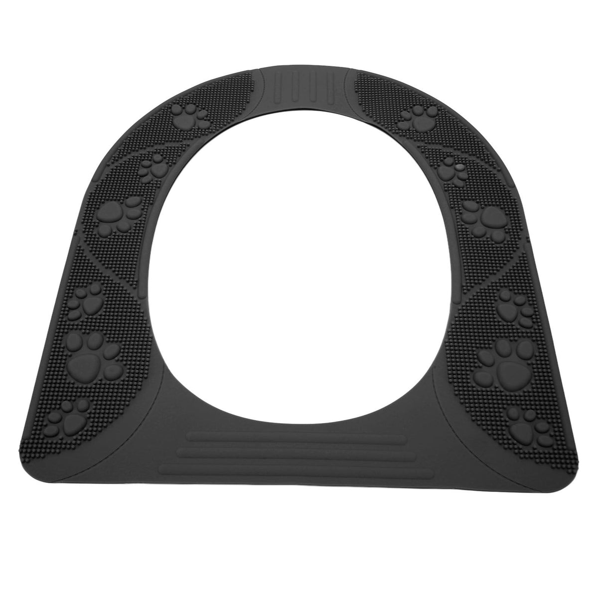 Four Season Universal Toilet Seat Cover Washable Silicone Non Slip Toilet Seat Cover Pad Grey