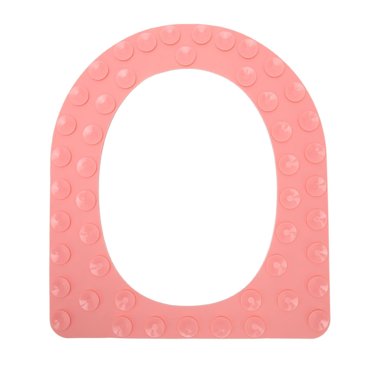 Four Season Universal Toilet Seat Cover Washable Silicone Non Slip Toilet Seat Cover Pad Pink