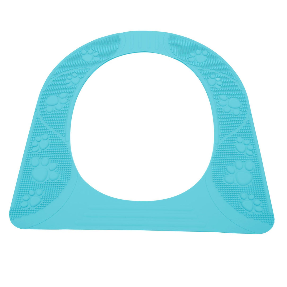 Four Season Universal Toilet Seat Cover Washable Silicone Non Slip Toilet Seat Cover Pad Sky Blue