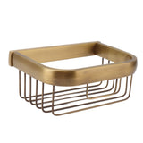 Wall Mount Tissue Holder Innovative Vintage Brass Bathroom Toilet Paper Holder for Kitchen Living Room Bathroom - Rear View