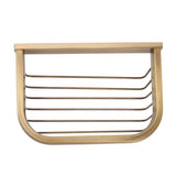 Wall Mount Tissue Holder Innovative Vintage Brass Bathroom Toilet Paper Holder for Kitchen Living Room Bathroom - Low Angle
