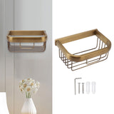 Wall Mount Tissue Holder Innovative Vintage Brass Bathroom Toilet Paper Holder for Kitchen Living Room Bathroom