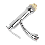 Single Cold Water Tap Water Saving Easy Control Water Flow Minimalist Modern Zinc Alloy Bathroom Sink Faucet