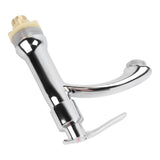 Single Cold Water Tap Water Saving Easy Control Water Flow Minimalist Modern Zinc Alloy Bathroom Sink Faucet