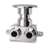 Foot Pedal Valve Copper Touchless Foot Pedal Water Valve Set for Basin Water Tap Bathroom Basin Faucet