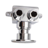 Foot Pedal Valve Copper Touchless Foot Pedal Water Valve Set for Basin Water Tap Bathroom Basin Faucet