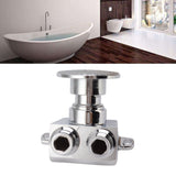 Foot Pedal Valve Copper Touchless Foot Pedal Water Valve Set for Basin Water Tap Bathroom Basin Faucet - Extra Image