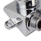 Foot Pedal Valve Copper Touchless Foot Pedal Water Valve Set for Basin Water Tap Bathroom Basin Faucet