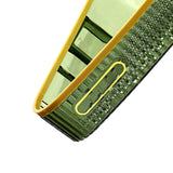 Wall Mounted Storage Rack Punch Free Shower Caddy Shelf Bathroom No Drilling Storage Rack for Household Triangle ‑ Dark Green - Extra Image