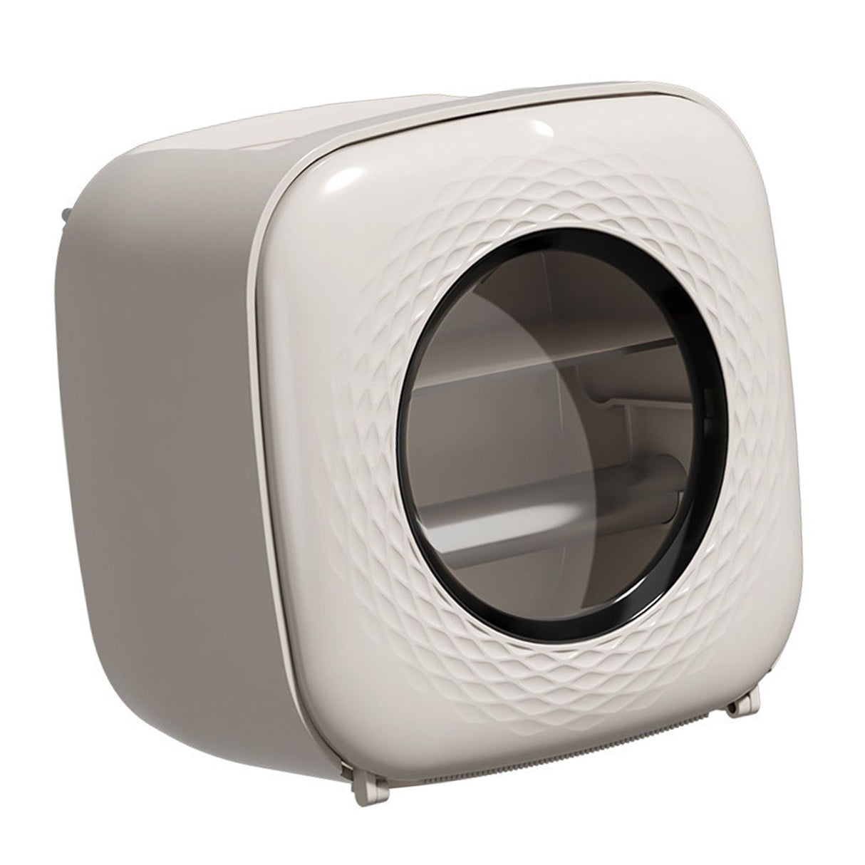 Toilet Paper Bathroom Set Box Punch Free Waterproof for Tissue Wall Mounted Decoration Light Khaki