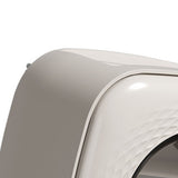 Toilet Paper Bathroom Set Box Punch Free Waterproof for Tissue Wall Mounted Decoration Light Khaki - Close-Up Angle