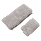 1 Bath Towel 1 Hand Towel Pure Quick Drying Absorbent Cotton Bath Towel Set for Adults 70x140cm