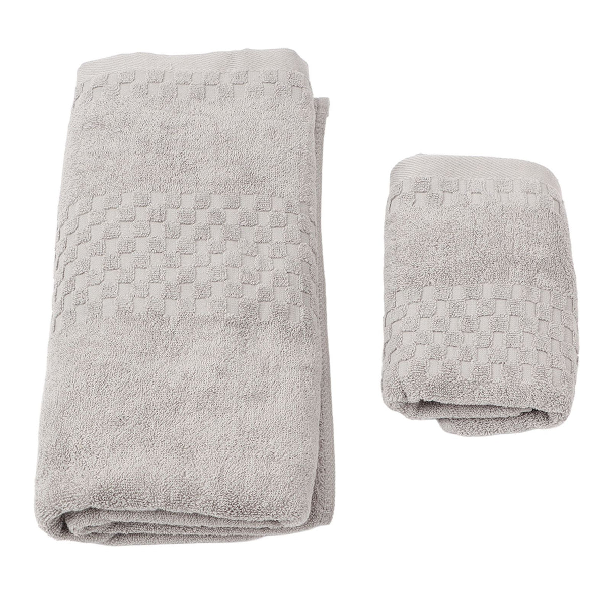 1 Bath Towel 1 Hand Towel Pure Quick Drying Absorbent Cotton Bath Towel Set for Adults 70x140cm