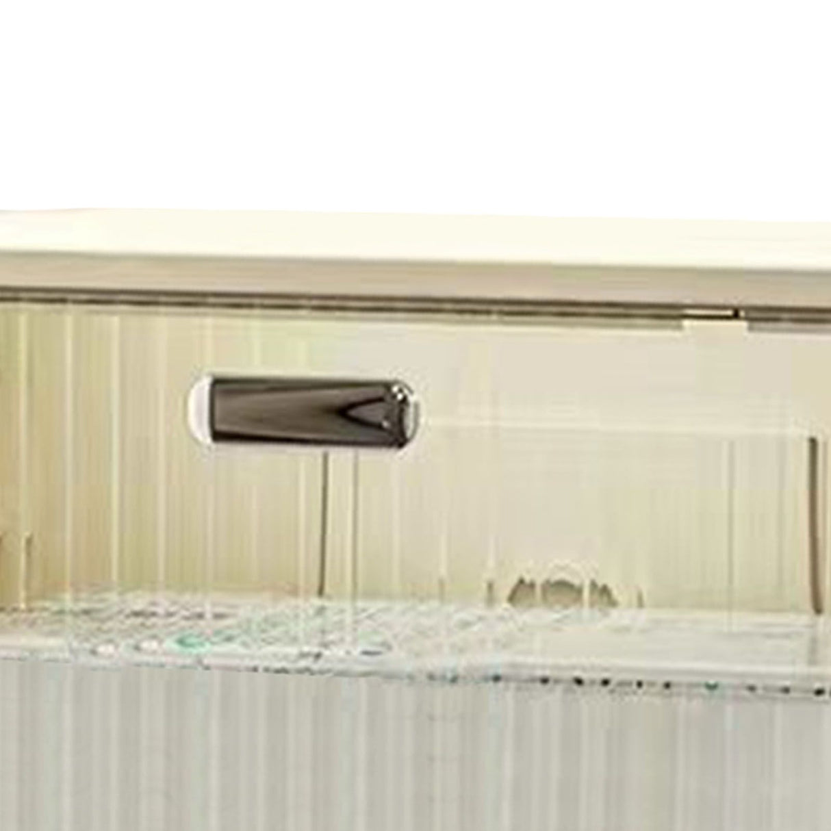 Tissue Box Cover Wall Mounted 2 in 1 Waterproof Tissue Holder Dispenser Box Cover for Bathroom Transparent White