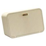 Tissue Box Cover Wall Mounted 2 in 1 Waterproof Tissue Holder Dispenser Box Cover for Bathroom Milky White