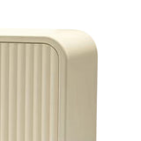 Tissue Box Cover Wall Mounted 2 in 1 Waterproof Tissue Holder Dispenser Box Cover for Bathroom Milky White