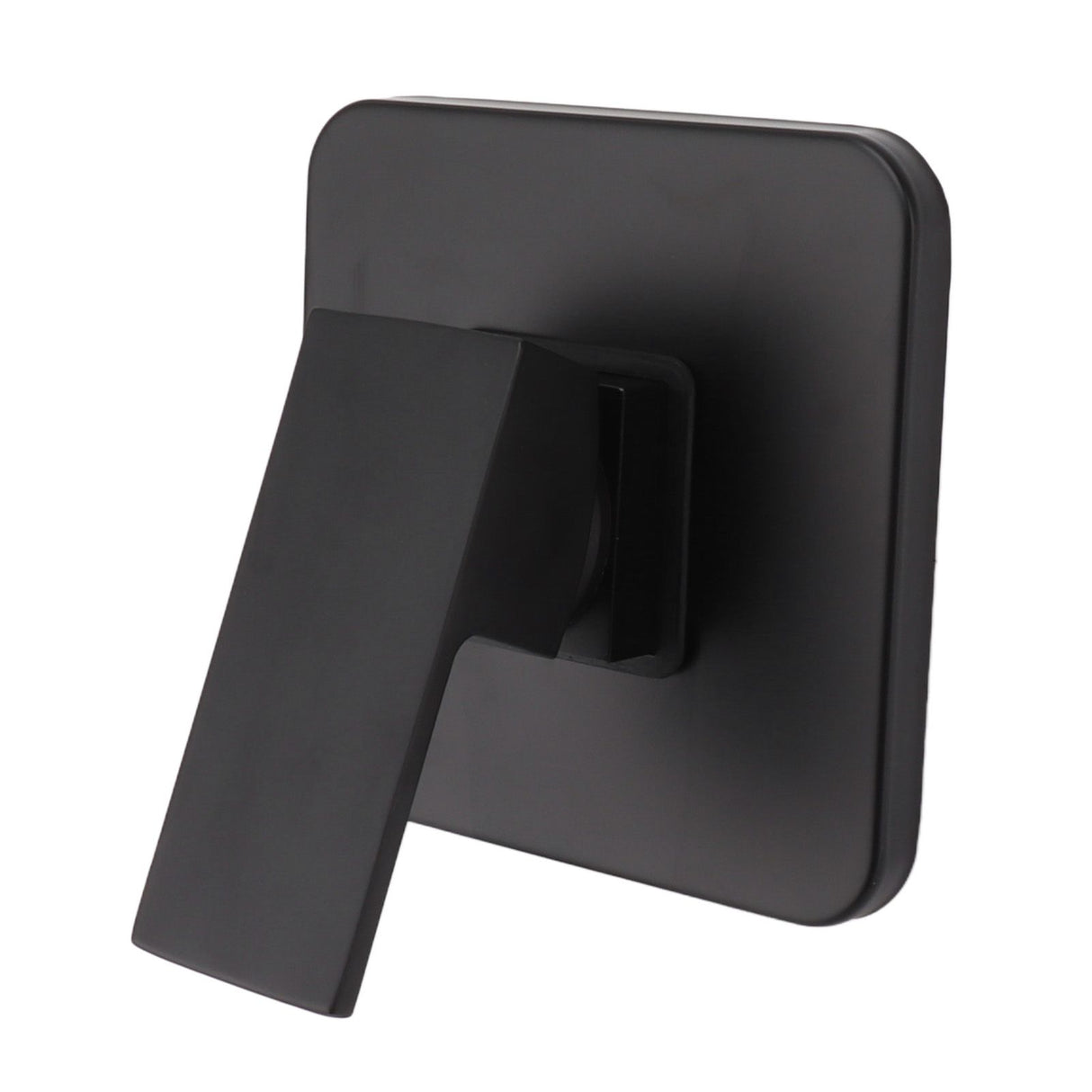 Shower Valves Wall Mount Copper Faucet Shower Rough In Valve Bathroom Trim Kit Single Handle Tub Shower Valve Mixer Black