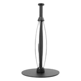 Paper Towel Holder Countertop Stainless Steel Black Perfect Tear Paper Towel Roll Holders for Bathroom Kitchen