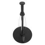 Paper Towel Holder Countertop Stainless Steel Black Perfect Tear Paper Towel Roll Holders for Bathroom Kitchen