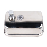 Wall Mount Soap Dispenser Stainless Steel Soap Holder 500ml Capacity for Bathroom Kitchen - 45-Degree Angle