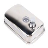 Wall Mount Soap Dispenser Stainless Steel Soap Holder 500ml Capacity for Bathroom Kitchen
