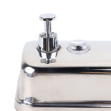 Wall Mount Soap Dispenser Stainless Steel Soap Holder 500ml Capacity for Bathroom Kitchen