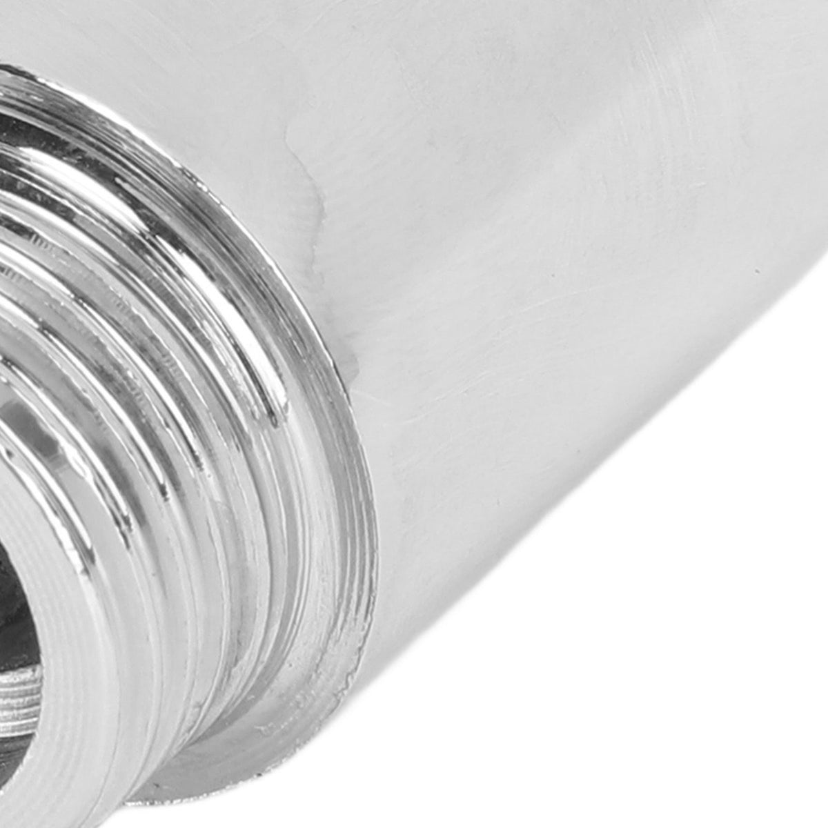 2PCS Shower Arm Extension Stainless Steel Chrome Plating Shower Head Extension Pipe for Bathroom 3cm/1.2in