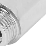 2PCS Shower Arm Extension Stainless Steel Chrome Plating Shower Head Extension Pipe for Bathroom 3cm/1.2in - Extra Image