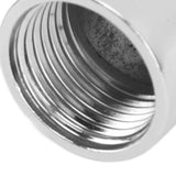 2PCS Shower Arm Extension Stainless Steel Chrome Plating Shower Head Extension Pipe for Bathroom 3cm/1.2in - Extra Image