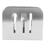 Napkin Holder Napkin Dispenser Stainless Steel Minimalist Compact Easy Maintenance Napkin Rack for Hotel Restaurant - 45-Degree Angle