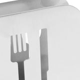 Napkin Holder Napkin Dispenser Stainless Steel Minimalist Compact Easy Maintenance Napkin Rack for Hotel Restaurant - Extra Image