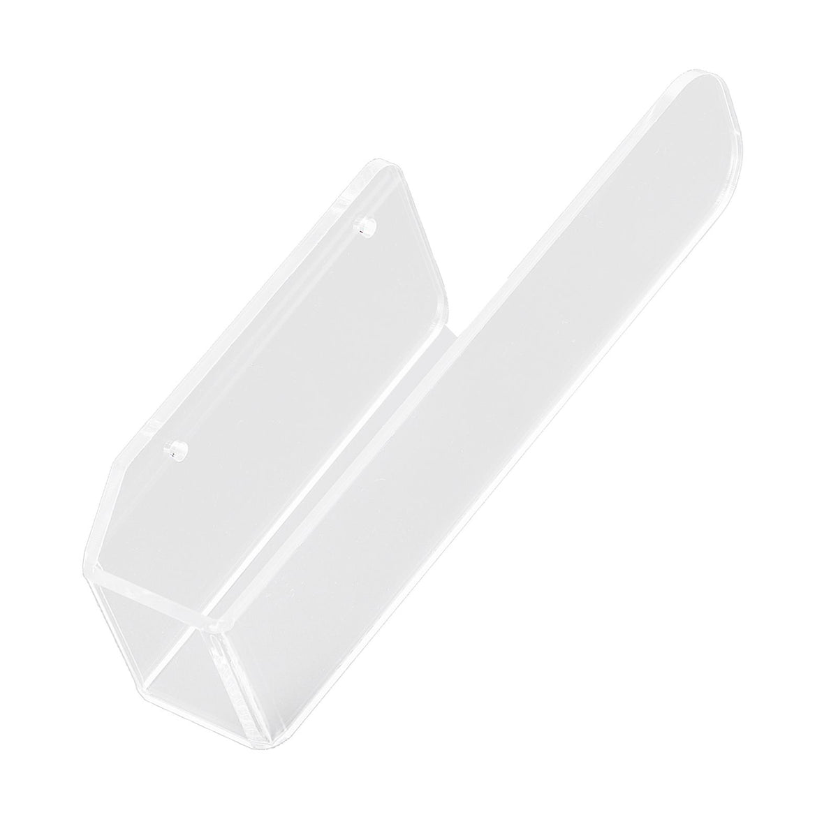 Hand Towel Holder Acrylic Modern Self Adhesive Wall Mounted Towel Bar Hanger for Bathroom Kitchen Lavatory Transparent