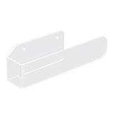 Hand Towel Holder Acrylic Modern Self Adhesive Wall Mounted Towel Bar Hanger for Bathroom Kitchen Lavatory Transparent