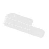 Hand Towel Holder Acrylic Modern Self Adhesive Wall Mounted Towel Bar Hanger for Bathroom Kitchen Lavatory Transparent - Extra Image