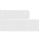 Hand Towel Holder Acrylic Modern Self Adhesive Wall Mounted Towel Bar Hanger for Bathroom Kitchen Lavatory Transparent