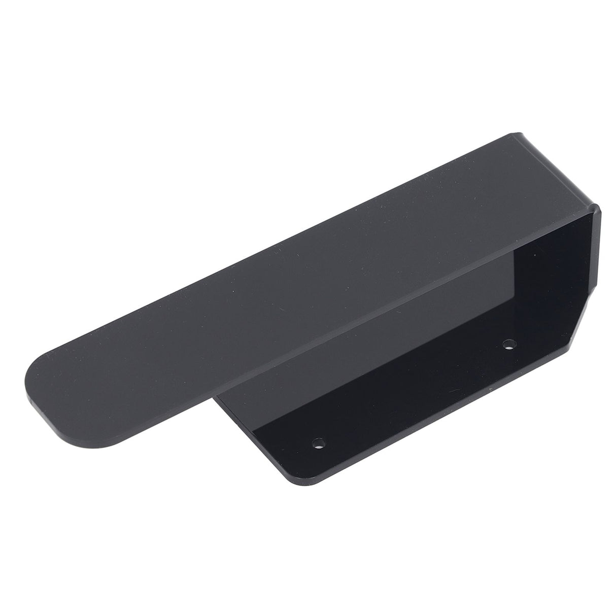 Hand Towel Holder Acrylic Modern Self Adhesive Wall Mounted Towel Bar Hanger for Bathroom Kitchen Lavatory Black