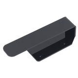 Hand Towel Holder Acrylic Modern Self Adhesive Wall Mounted Towel Bar Hanger for Bathroom Kitchen Lavatory Black