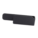 Hand Towel Holder Acrylic Modern Self Adhesive Wall Mounted Towel Bar Hanger for Bathroom Kitchen Lavatory Black