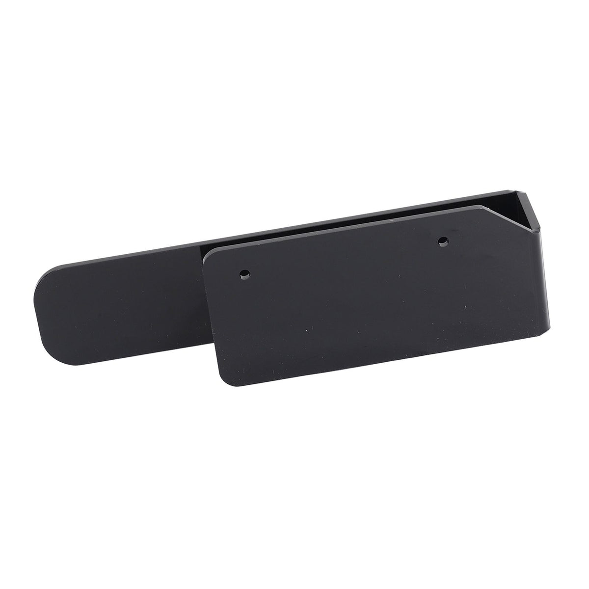 Hand Towel Holder Acrylic Modern Self Adhesive Wall Mounted Towel Bar Hanger for Bathroom Kitchen Lavatory Black