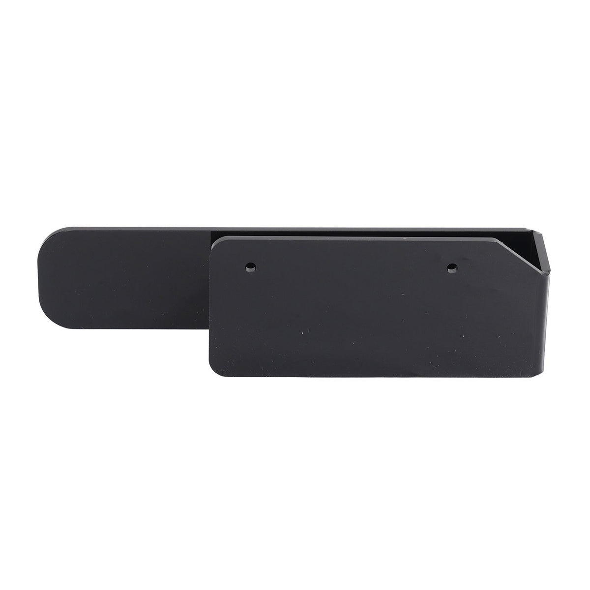 Hand Towel Holder Acrylic Modern Self Adhesive Wall Mounted Towel Bar Hanger for Bathroom Kitchen Lavatory Black