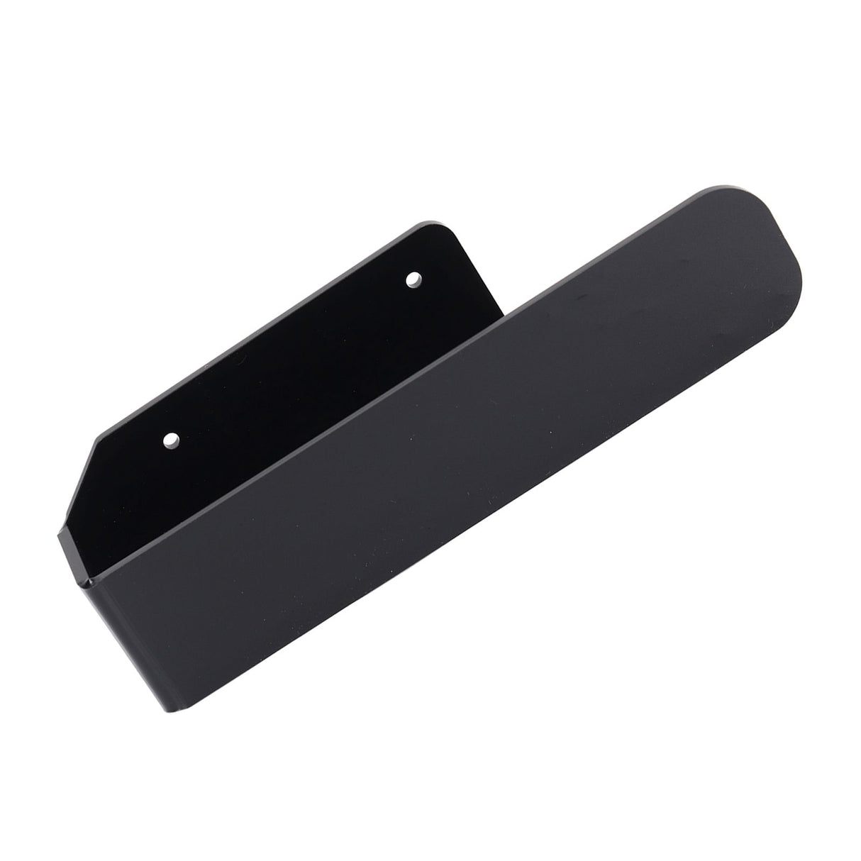 Hand Towel Holder Acrylic Modern Self Adhesive Wall Mounted Towel Bar Hanger for Bathroom Kitchen Lavatory Black