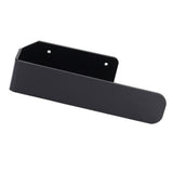 Hand Towel Holder Acrylic Modern Self Adhesive Wall Mounted Towel Bar Hanger for Bathroom Kitchen Lavatory Black